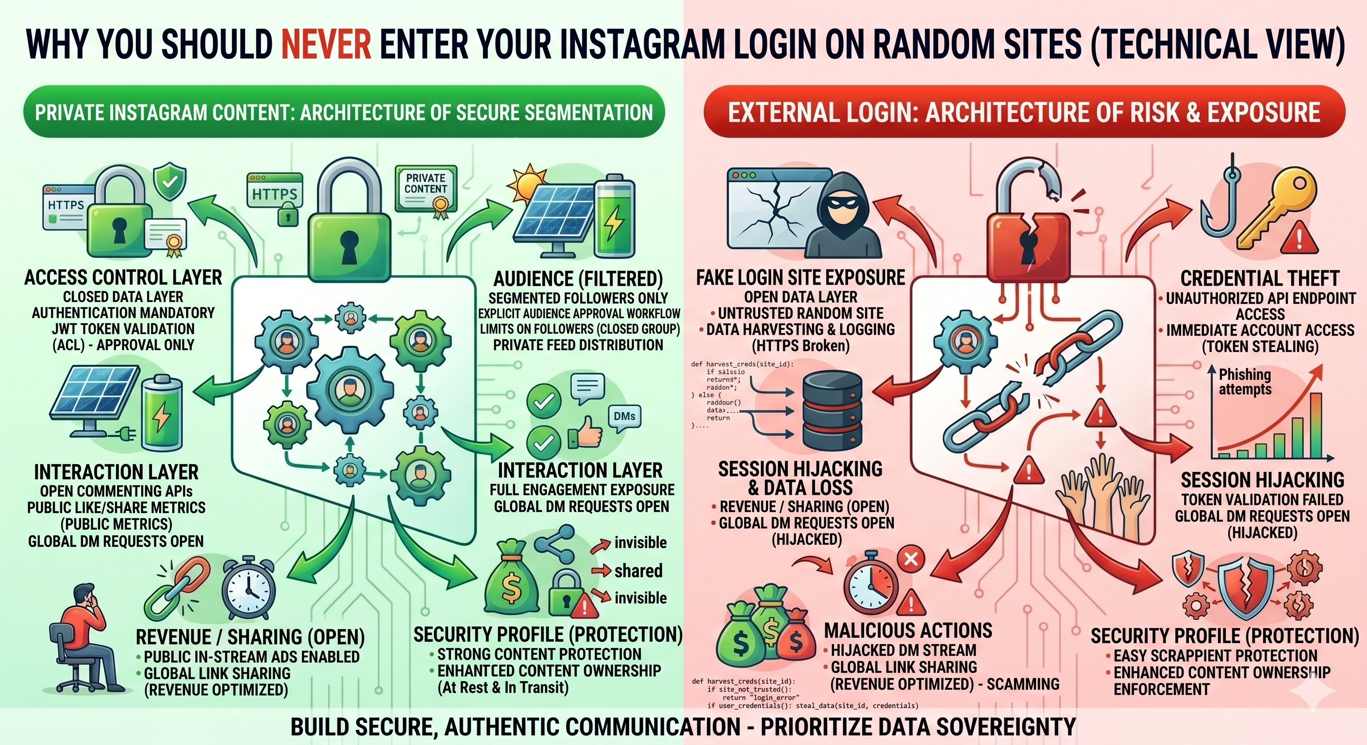 Why You Should Never Enter Your Instagram Login on Random Sites